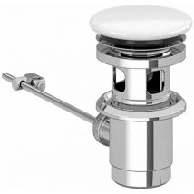 Accessori - Piletta di scarico chiudibile, bianco alpino 68100001 - Villeroy&boch