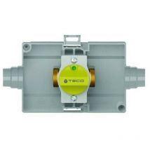 Valvola di intercettazione dritta 3/4 teco k200bc10100