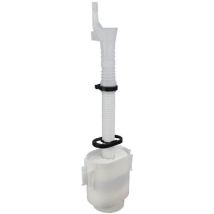 Valvola di scarico con guarnizione in silicone – Bianco – Compatibile con cassette Schwab 190 e 192