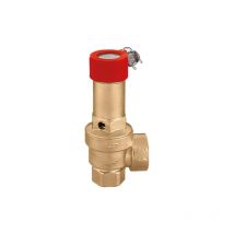 Valvola di sicurezza certificata e tarata a banco inail (Ex ispesl). 3/4' x 1', taratura 2,25 bar Caleffi 527522 3/4' x 1' - 2,25 bar