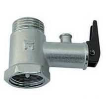 Valvola scaldabagno normale con leva scarico