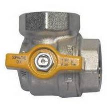 Valvola a sfera ad angolo ff c/farfalla per gas 1 Effebi