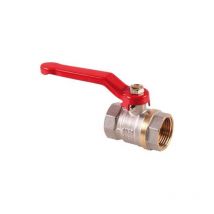 Valvola sfera ff leva Stars ottone nichelato 3/4'f (3 pezzi) Stars
