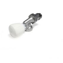 Valvola micrometrica termostatizzabile a squadra reversa Giacomini R435TGX053 1/2"