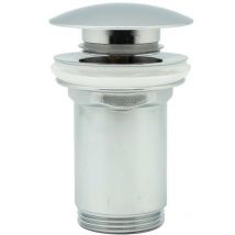 Kibath - Válvula clic clac lavabo bidet acabado cromo brillo fabricado en latón