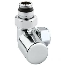 Arteclima - Válvula de ángulo termostática de color cromado 38512CHT Versión izquierda de Chrome
