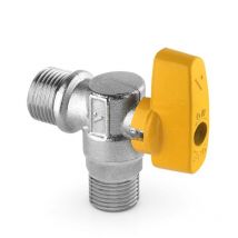 Válvula de bola angular para gas 1/2'M x 1/2'M APM 3480.015 1/2'
