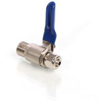 Válvula de bola con conector Jaco Rosca macho 6,35mm (1/4') Accesorios ósmosis inversa - Naturewater