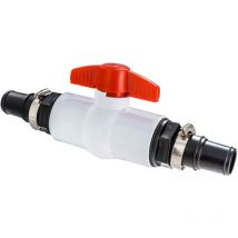 Válvula de cierre piscina elevada 32/38mm