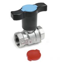 Válvula de esfera hembra-hembra con volante prolongado paso integral Giacomini R851TH 3/8'