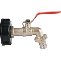 Mega - Válvula de salida de bola latón / pvcig 2 pulgadas tamaño nominal mm 19 tamaño nominal 3/4 pulgadas