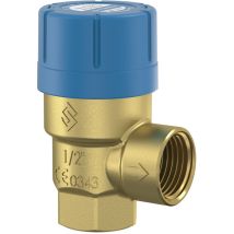 Válvula De Seguridad Para Instalaciones De Agua Caliente Prescor B, Conexión Gw 1/2 Pulgada, 6 Bar