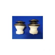 Saneaplast - Valvula Fontanero Lavabo/Bidet 11/2'-70Mm Click-Clack Pl Bl/In s m