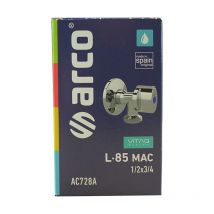 Robinet Machine à laver Anticalcaire Manette manuelle Nova - Mâle 1/2" (15/21) Mâle 3/4" (20/27) - Arco