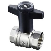 Oventrop - válvula optibal ff DN15 con termómetro