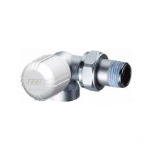 Far Rubinetterie - Válvula termostática cromada en ángulo recto de far 1627 1/2'
