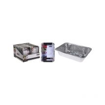 BBQ - Plateaux de préparation en aluminium pour barbecue 5 pièces
