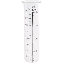 Regenmesser-Ersatzglas ( Skala 0-120 l/m, ohne Halterung) - Van Manen