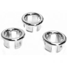 Vanity Garniture de lavabo rond pour trop-plein Diamètre extérieur 3cm diamètre intérieur 2cm hauteur 1.6cm