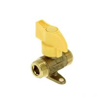 Robinet arrêt b/p rg 8 n-f 1/4 tour à sécurité Mâle 20x150