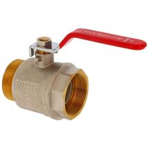 Vanne 2P mf droite levier plat Renson
