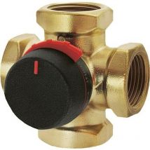 Vanne secteur 4V laiton 33X42