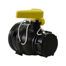 CPP - Vanne à bille 70mm avec écrou flottant et joints ldpe