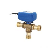 MUT - Vanne à bille électrique tmo 3 voies, commande spst 230 v, dn 15(1/2') ag