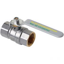 Vanne à bille uniduo 1499 2x ff, avec levier en acier, gris 3/8pouce