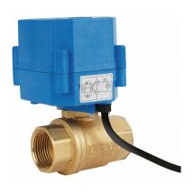 Sectoriel - Vanne à boisseau électrique laiton Lyva 2 dn 3/4' - 24 v ca/cc