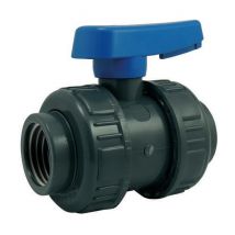 Vanne et robinet pvc - Vanne à boisseau pvc pression à visser ff Codital 3/8'' de Codital