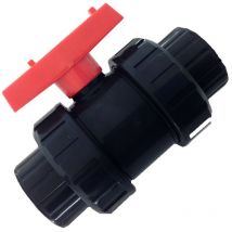 Vanne a boisseau spherique a coller 50 mm pour pvc offre exclusive