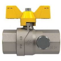 Vanne à boisseau sphérique à gaz avec ffpapillon futurgas