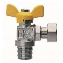 Vanne à boisseau sphérique carrée fil mâle avec pivot