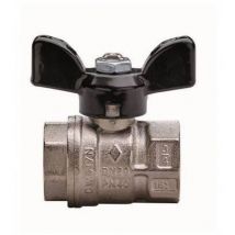 Vanne à boisseau sphérique pleine alésage ff filetage avec accélérateur