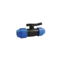 Valvola a compressione in polipropilene per tubi pe/ppr, diametro 20 mm