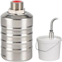 Vanne à flotteur automatique en acier inoxydable 304, régulateur de niveau d'eau automatique, vanne à flotteur de niveau d'eau, niveau automatique de