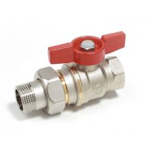 Vanne à sphère carrée Dado Giacomini R919 3/4'F x 1'M