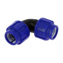 Coude 90° polypropylène égal compression 16bar pe Ø32