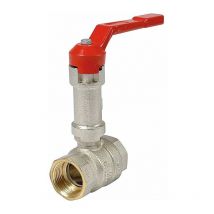 Vanne à rehausse laiton nickelé - f 1' Ravani