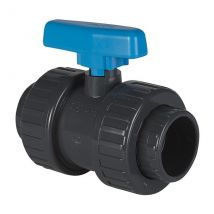 Vanne et robinet pvc - Vanne à boisseau pvc pression à coller ff Ø20