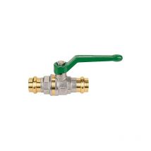 Effebi - Vanne à boisseau sphérique à sertir avec poignée en alu 54x54