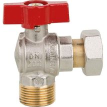 Robinet d'arrêt – 20x27 – Vanne à boisseau – Fluide : Eau – EFFEBI SPA