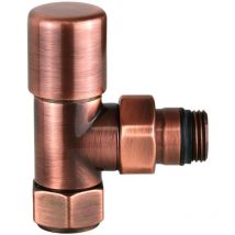 Arteclima - Vanne d'angle de gaz 1/2' avec option thermostatique de couleur cuivre antique 30812MR Cuivre