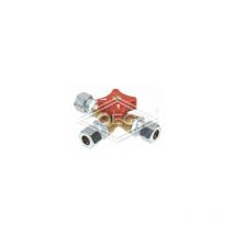 Vanne de commutation 8 x 8 x 8 mm