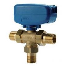 MUT - Vanne de zone motorisée de la série tmo à 3 voies avec actionneur