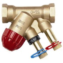 Vanne chauffage central – DN15 TBV-C-15 – Filetage plomberie, Matières, Configuration raccord – Ta Hydronics