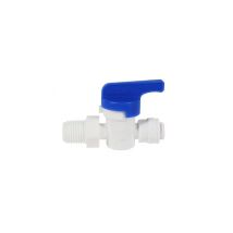 Vanne droite Dimfit AHMC0404 – Filetage mâle 1/4" – Raccord rapide 1/4" – Plomberie chauffage