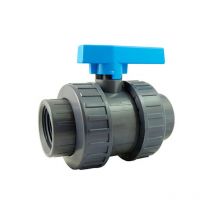Vanne ff 3/4'' - Double union - Raccord d'irrigation à visser - Taraudé