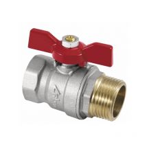 Vanne bs poignée papillon alu MF3/4' - diff